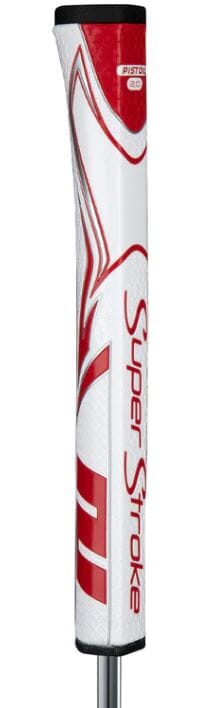 SuperStroke Zenergy Pistol 2.0 Putter Grip Golf Stuff - Save on New and Pre-Owned Golf Equipment White/Red