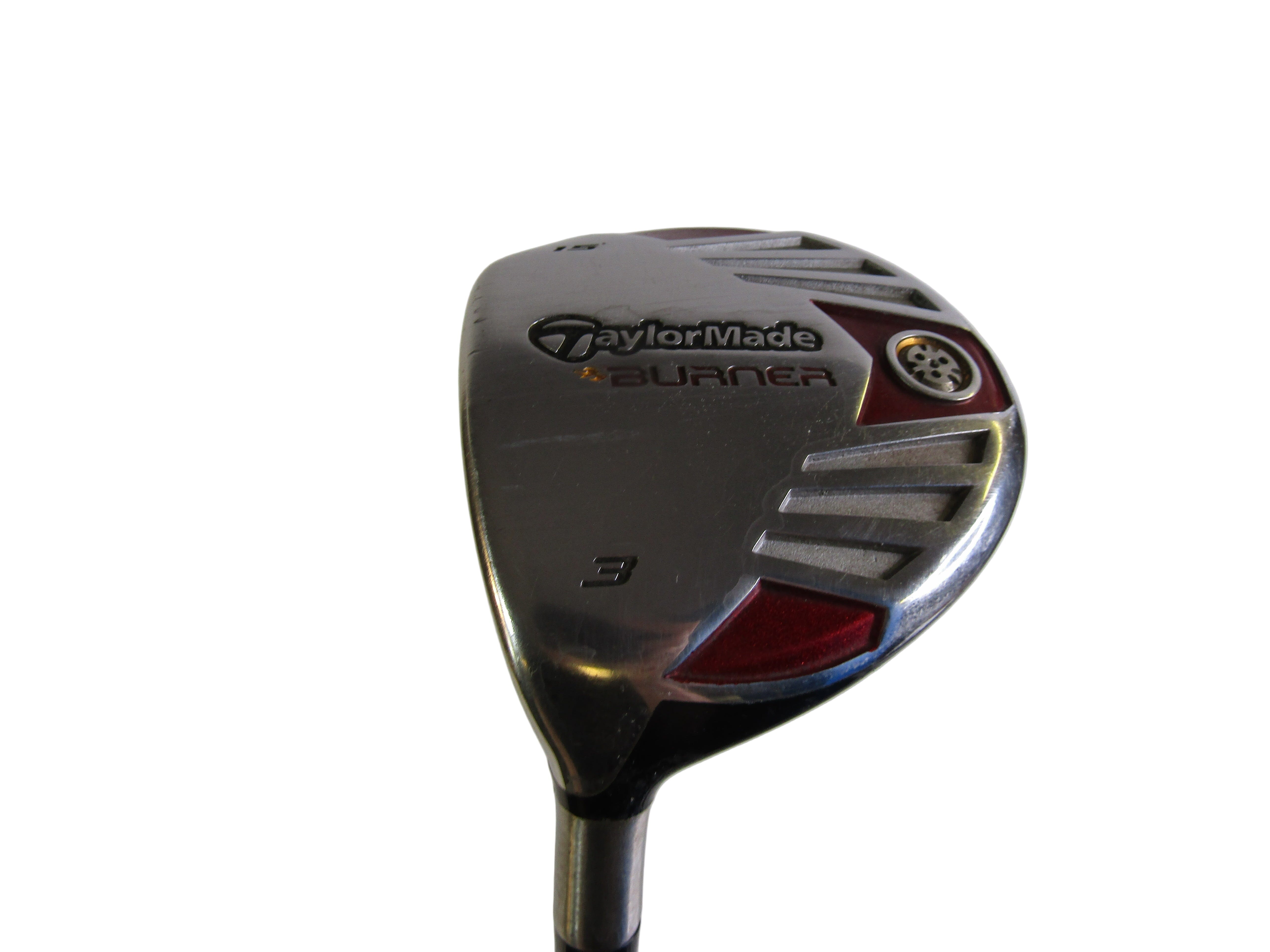 TaylorMade 2007 Burner Steel #3 15° FW Regular Flex Graphite Men's Left Pre-Owned Fairway Woods TaylorMade