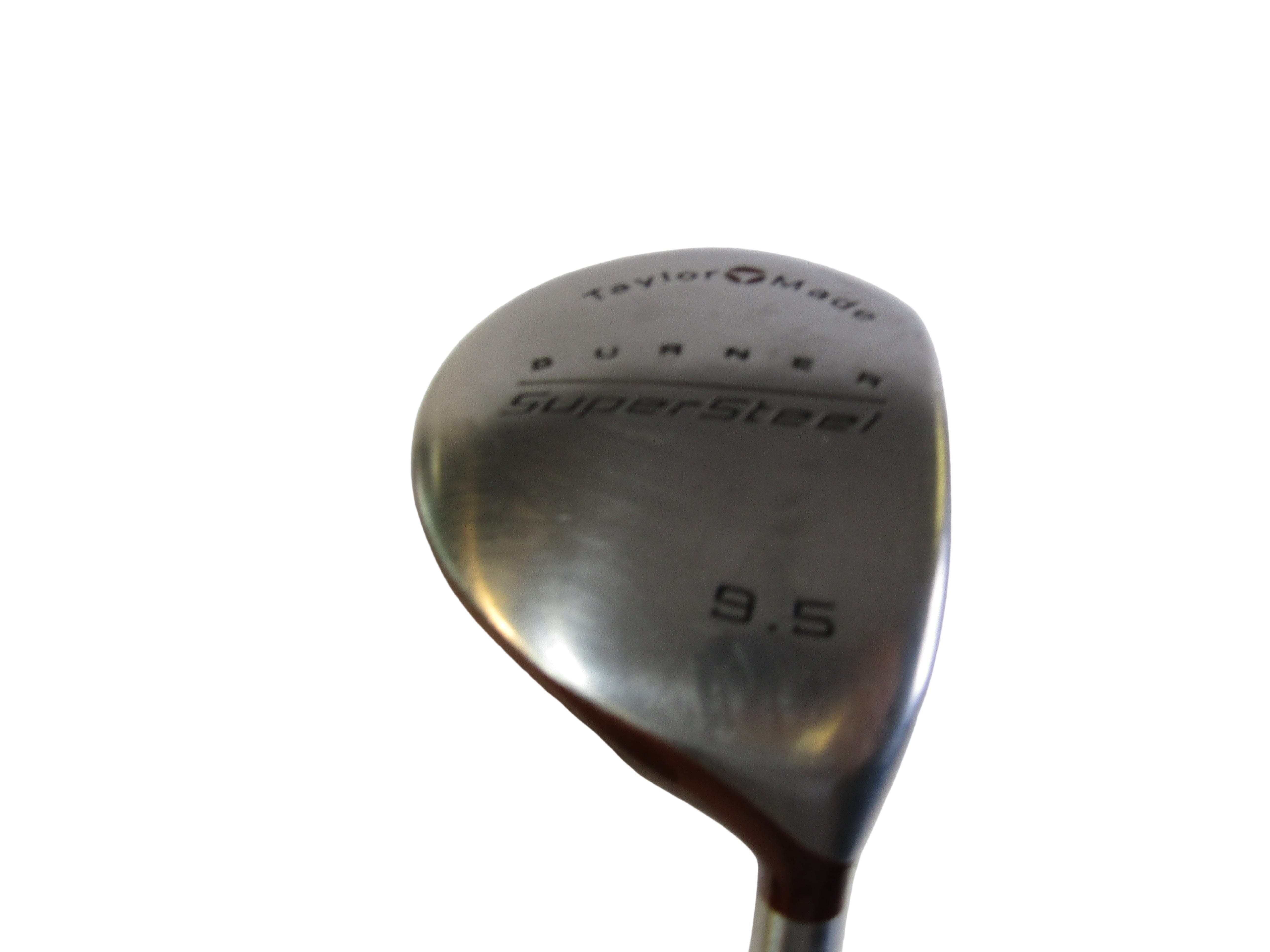 TaylorMade Burner SuperSteel 9.5° Driver Stiff Flex Graphite Bubble Shaft Men's Right Pre-Owned Drivers TaylorMade