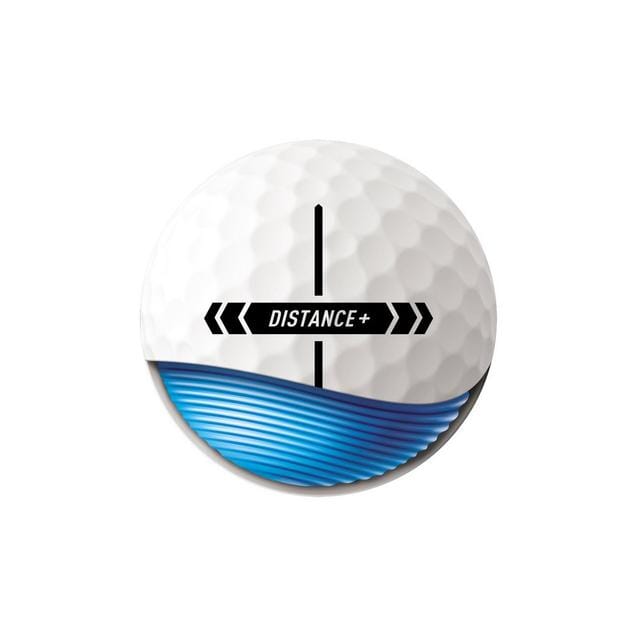 TaylorMade Distance+ White Golf Balls '25 Golf Balls TaylorMade