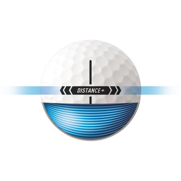 TaylorMade Distance+ White Golf Balls '25 Golf Balls TaylorMade