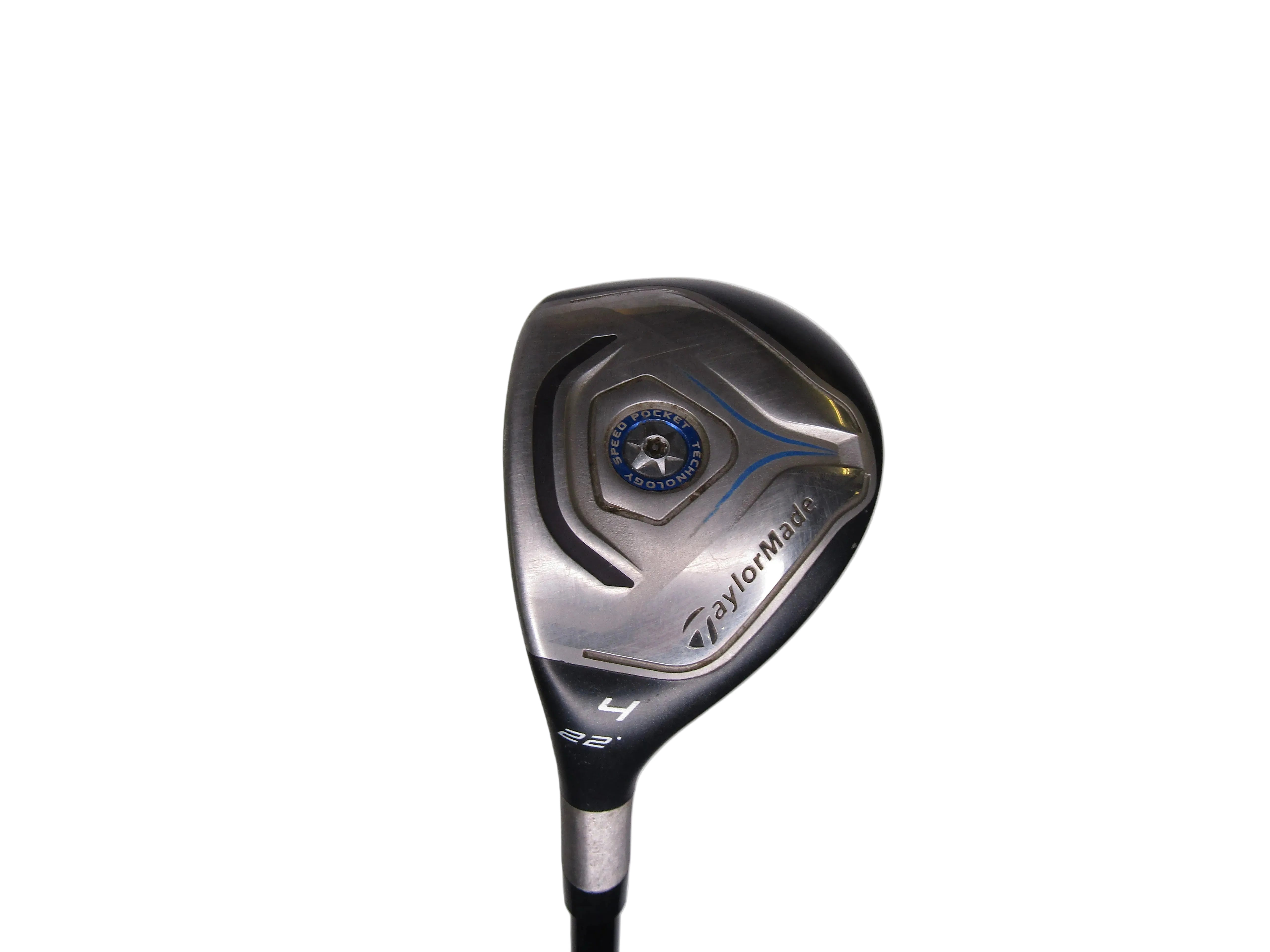 TaylorMade Jetspeed #4 22° Hybrid Stiff Flex Graphite Men's Left Hc Pre-Owned Hybrids TaylorMade