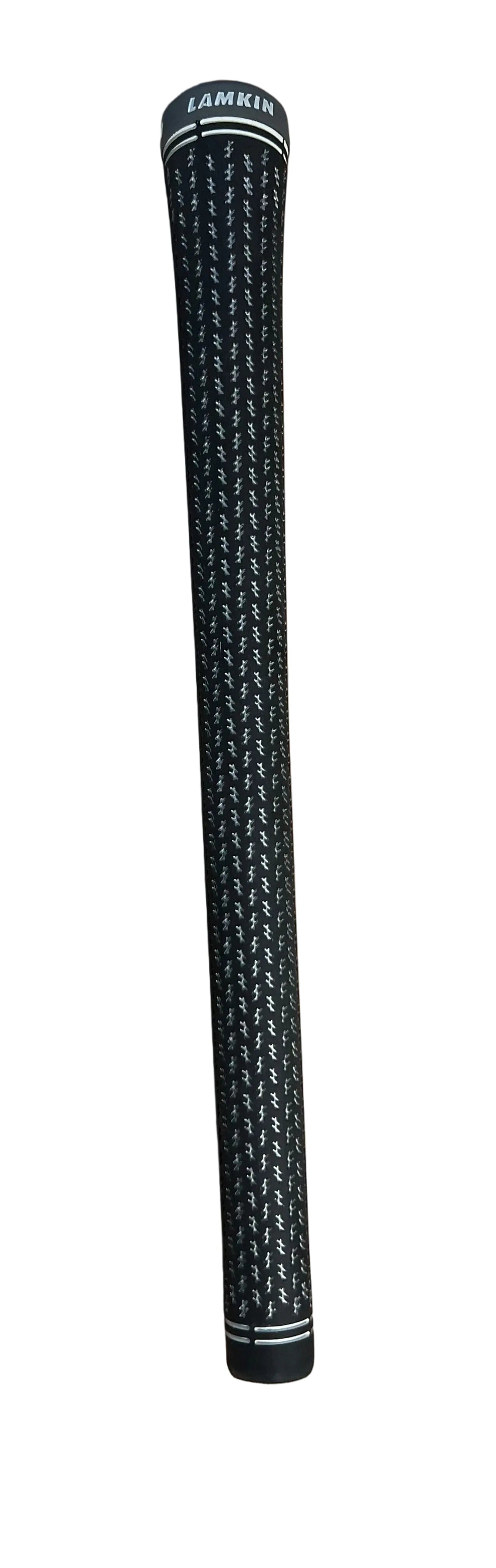 TaylorMade Lamkin Crossline 360 Grey cap White logo Golf Grip (Pre-Owned) Pre-Owned Grips Lamkin