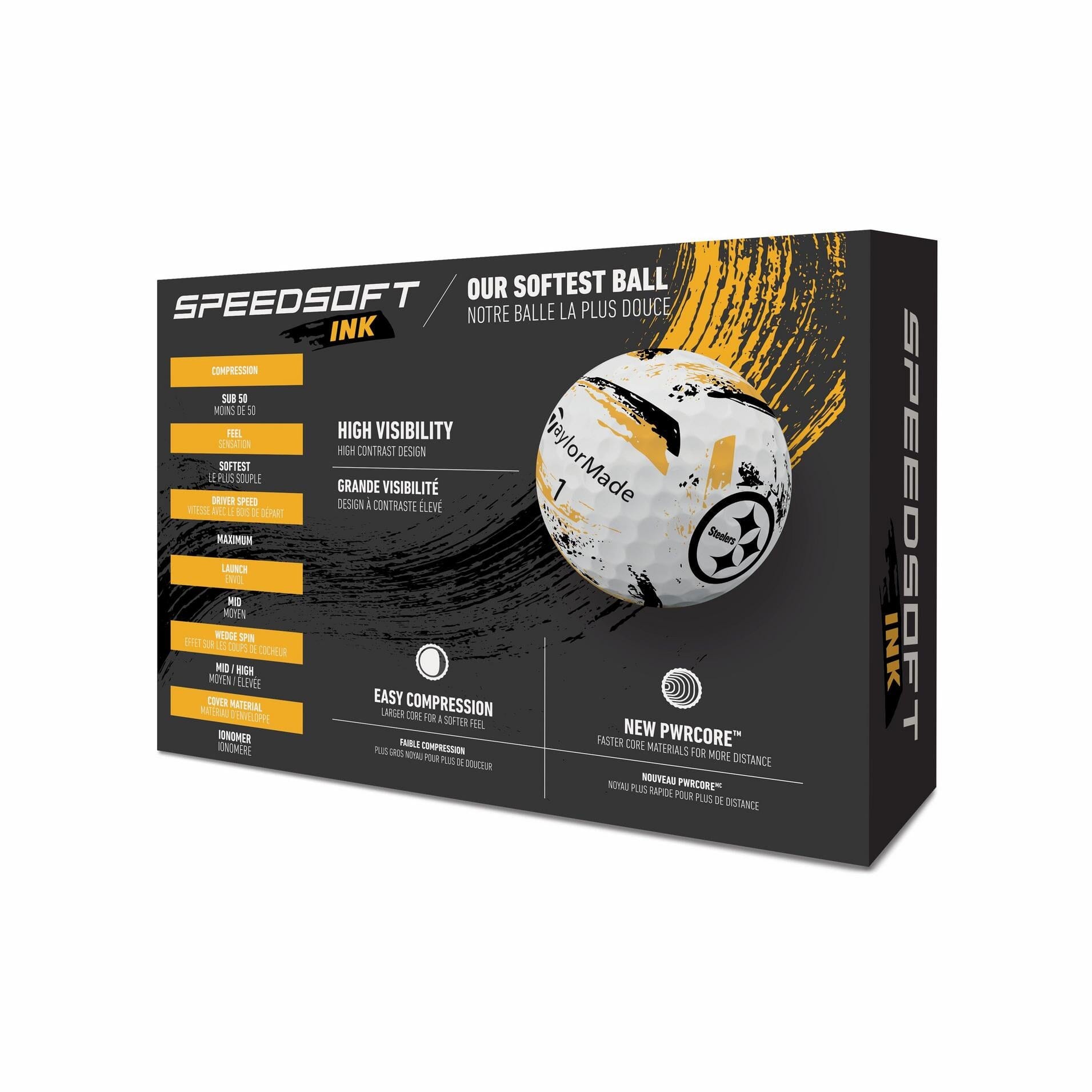 TaylorMade NFL Speedsoft Ink Golf Balls Golf Balls TaylorMade