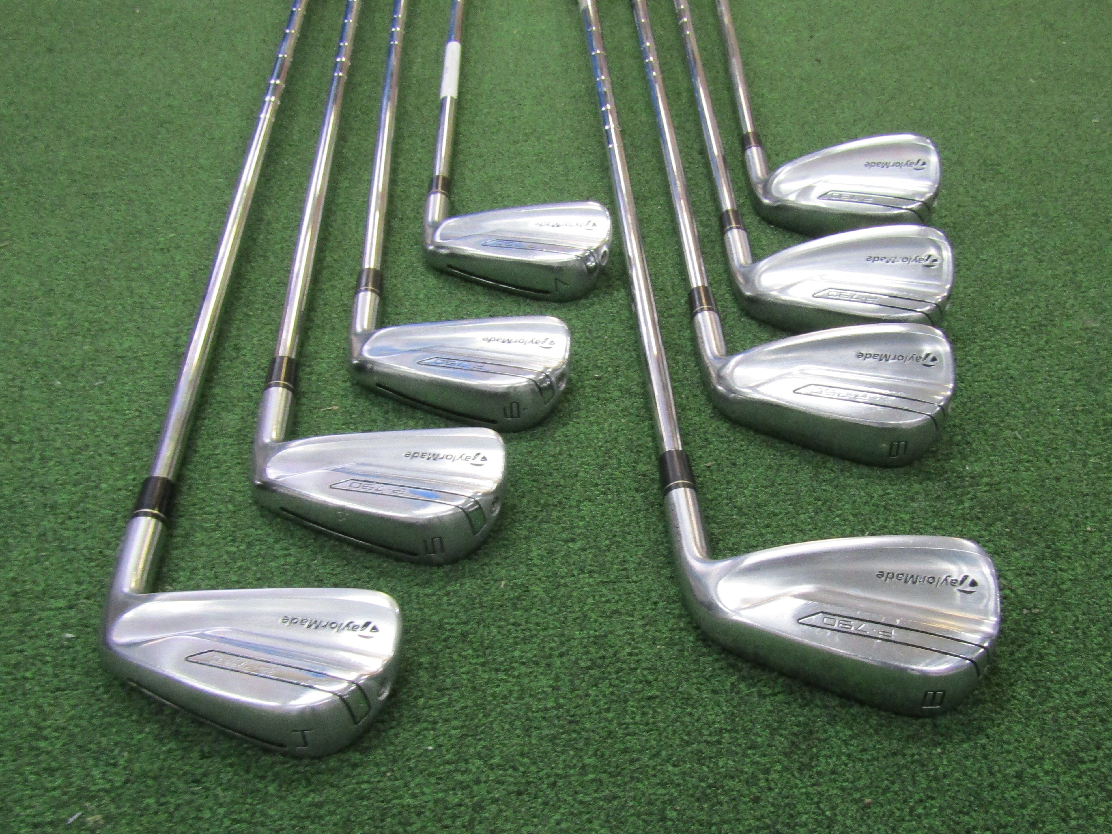 TaylorMade P-790 2017 #4-PW, AW 8 pc. Iron Set Regular Flex Steel Men's Right Pre-Owned Iron Sets TaylorMade