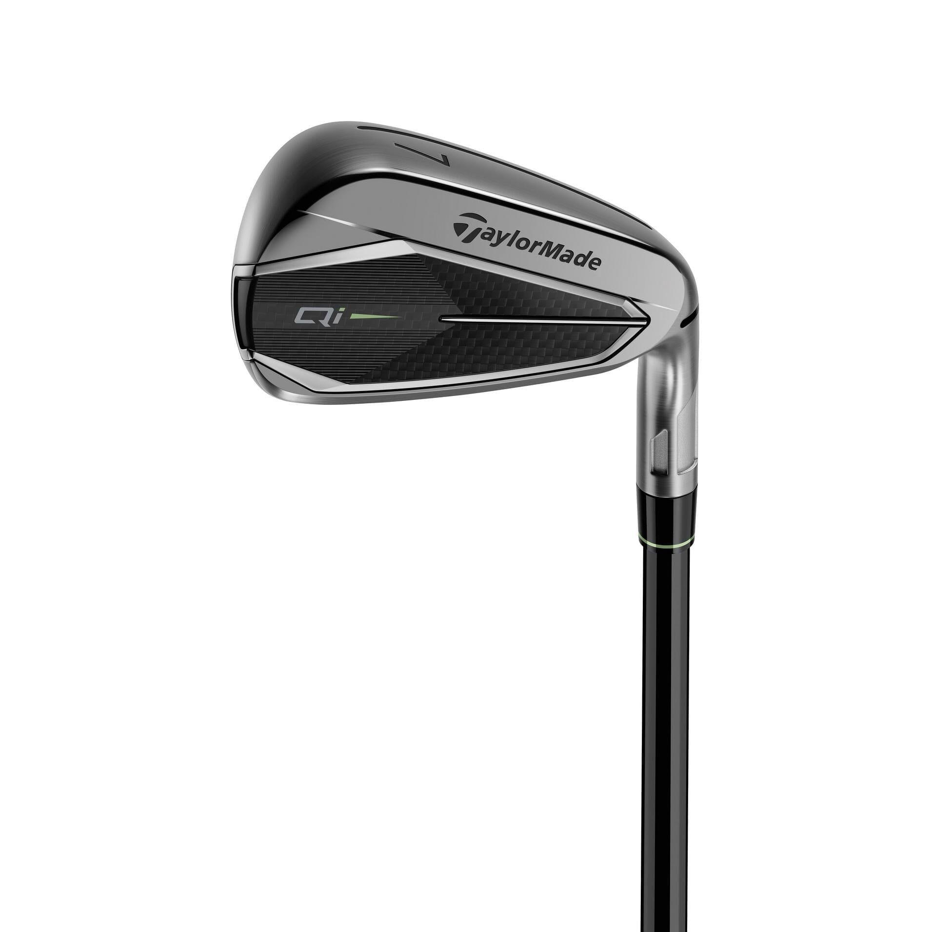 TaylorMade Qi GunMetal Steel Iron Set Iron Sets TaylorMade Right 5-PW, AW Stiff/KBS MAX MT 85 Steel