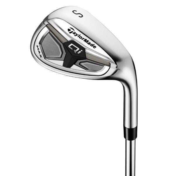 TaylorMade Qi Max Steel Shaft Individual Wedge Wedges TaylorMade Left Regular Approach 48°