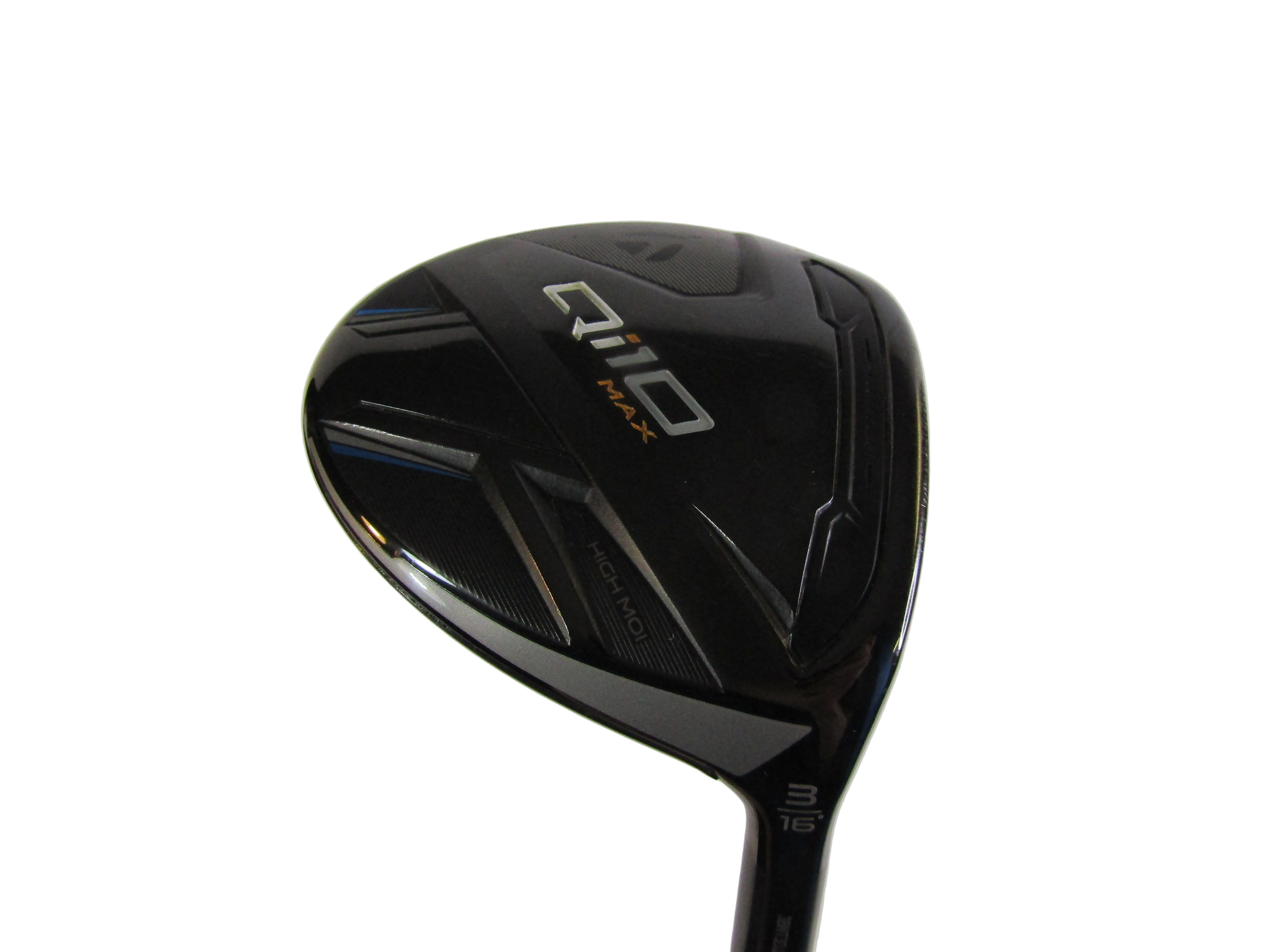TaylorMade Qi10 Max #3 16° FW Senior Flex Graphite Men's Right Pre-Owned Fairway Woods TaylorMade