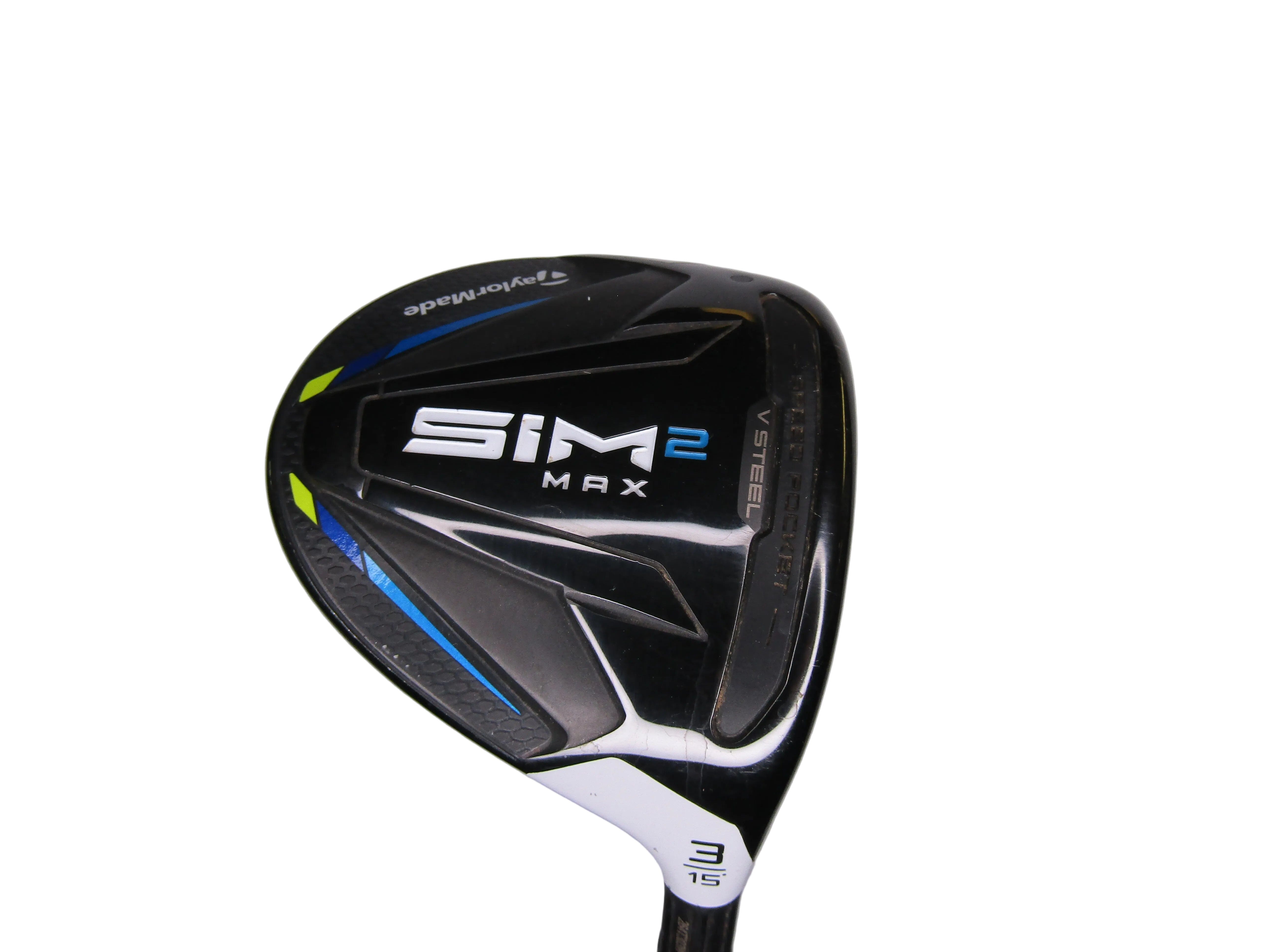 TaylorMade SIM2 Max #3 Wood Regular Flex Graphite Shaft Men's Right Pre-Owned Fairway Woods TaylorMade
