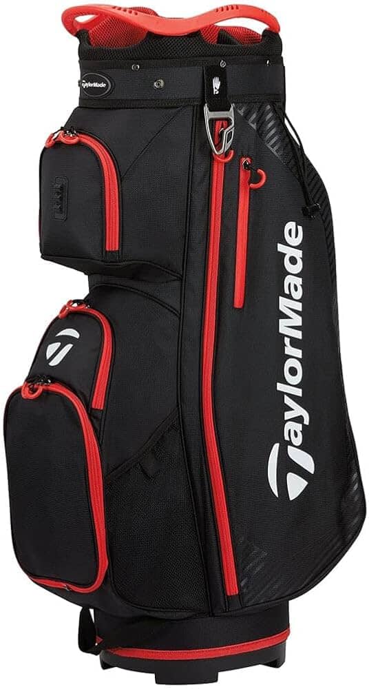 TaylorMade TM23 PRO Cart Bag Cart Bag TaylorMade Red/Black