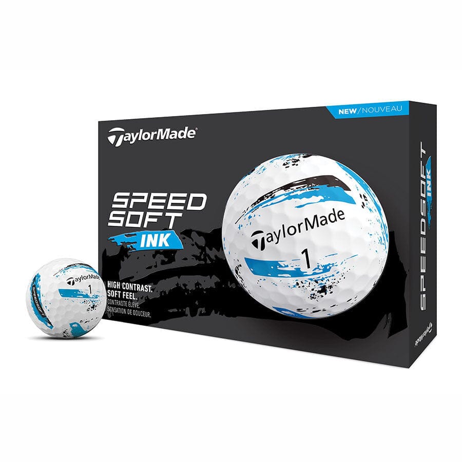 TaylorMade TM24 SpeedSoft Ink Golf Balls TaylorMade Box/12 Blue