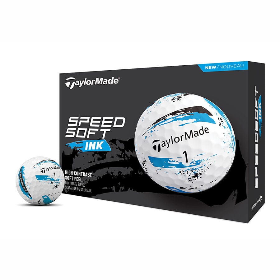 TaylorMade TM24 SpeedSoft Ink Golf Balls TaylorMade Box/12 Blue 