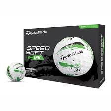 TaylorMade TM24 SpeedSoft Ink Golf Balls Golf Balls TaylorMade Box/12 Green