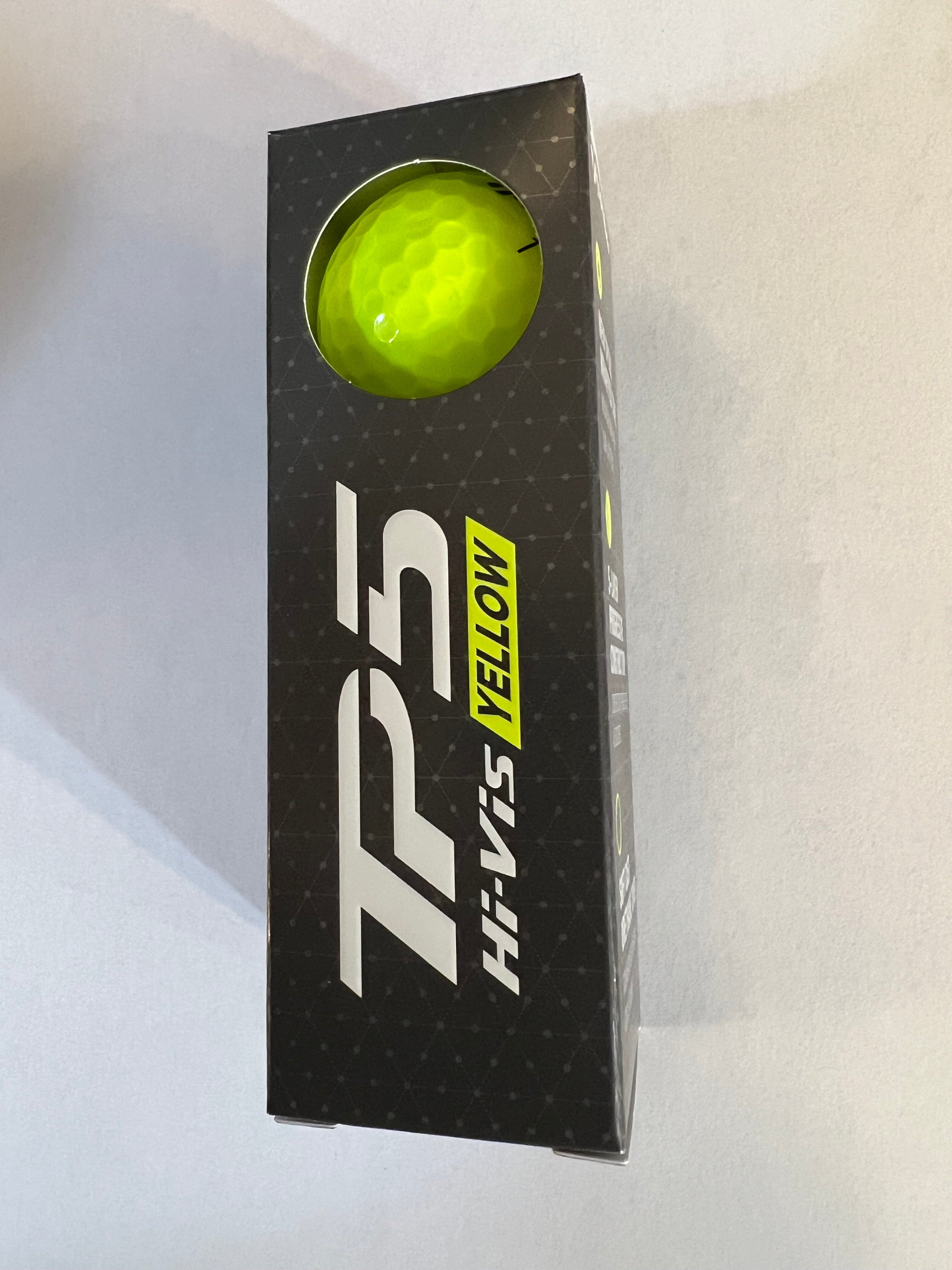 TaylorMade TM24 TP5 Golf Balls TaylorMade Yellow Sleeve/3