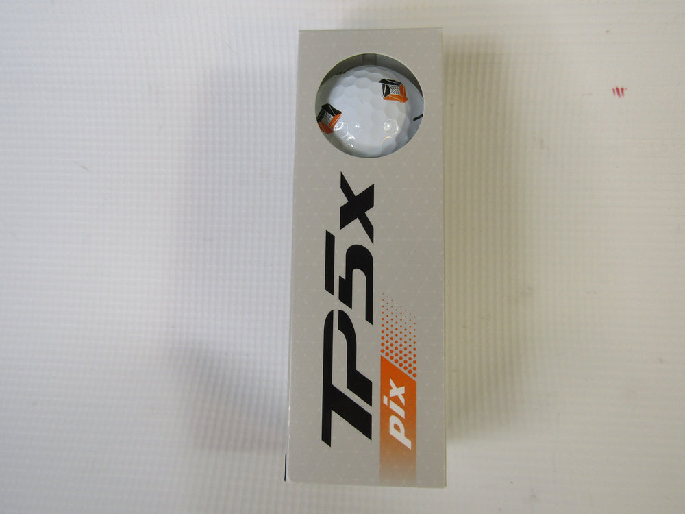 TaylorMade TM24 TP5x pix Golf Balls TaylorMade TM 24 Sleeve/3 White 