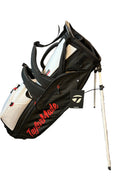 TaylorMade TM25 FlexTech Canada Stand Bag White/Black/Red Stand Bag TaylorMade White
