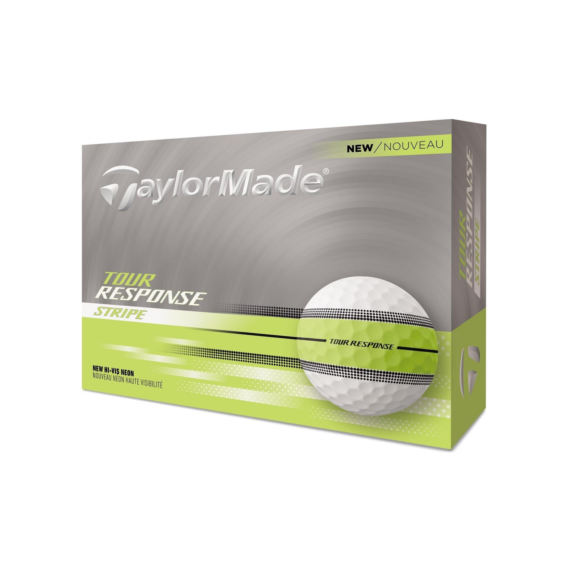 TaylorMade Tour Response Stripe '25 Golf Balls Golf Balls TaylorMade White Box/12
