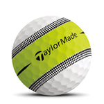 TaylorMade Tour Response Stripe Multi Pack Golf Balls Golf Stuff - Low Prices - Fast Shipping - Custom Clubs Yellow Sleeve/3 