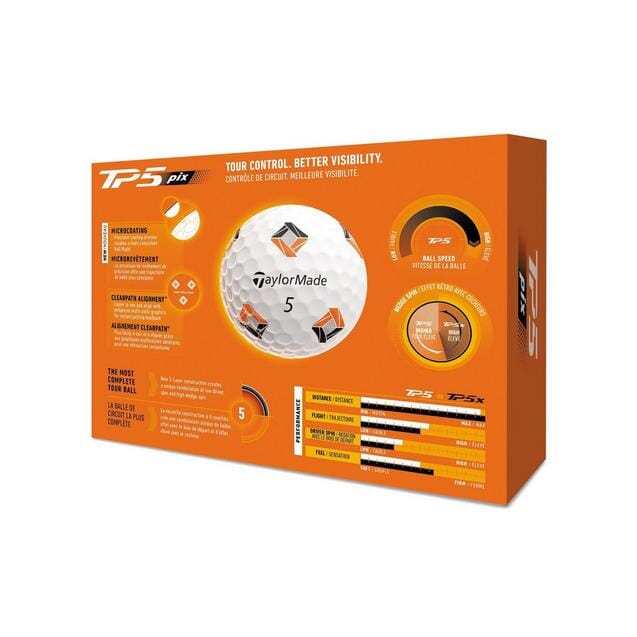 TaylorMade TP5 pix 2026 Golf Balls TaylorMade