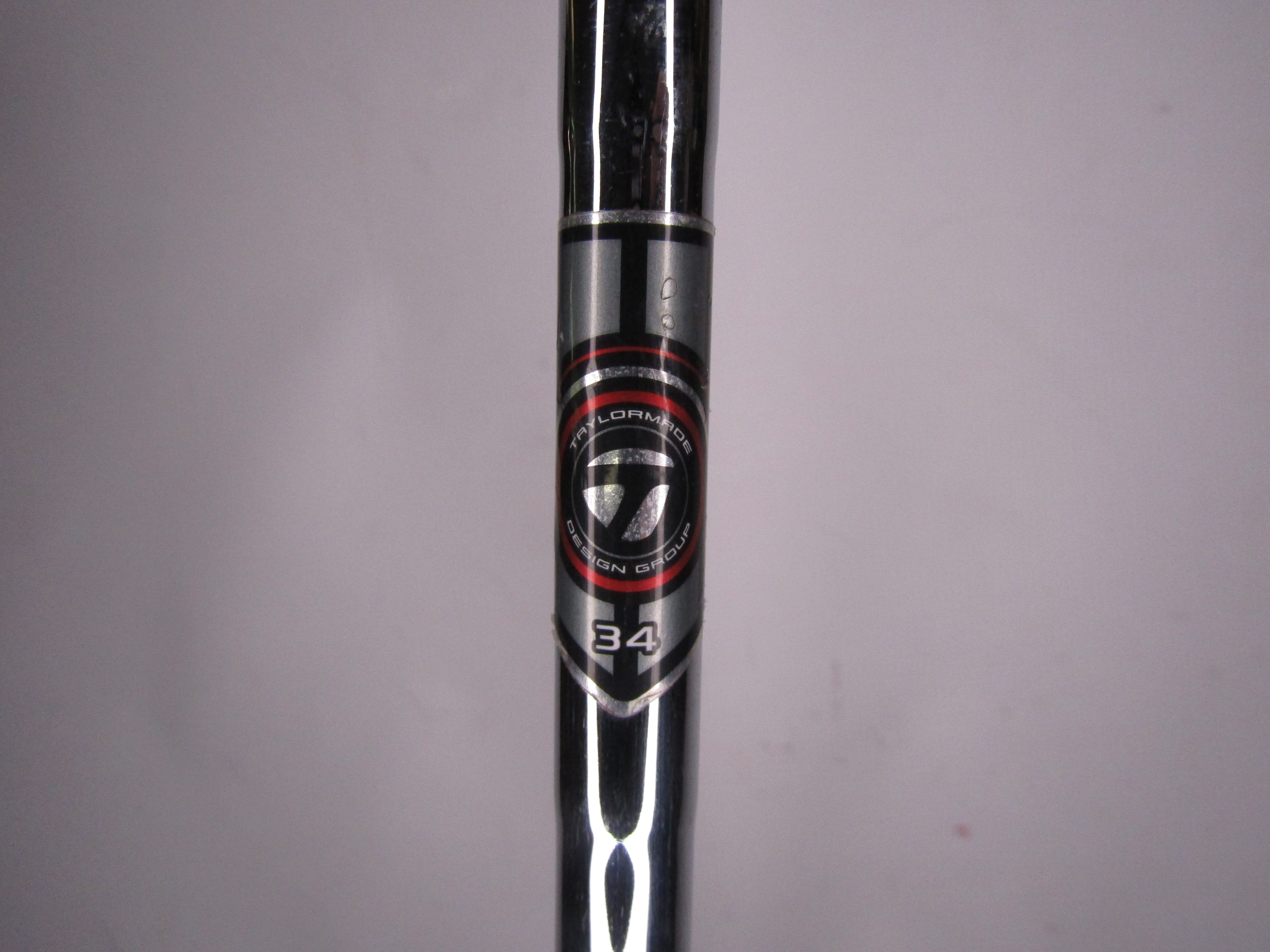 TaylorMade White Smoke Big Fontana 34" Putter Steel Men's Right Pre-Owned Putters TaylorMade