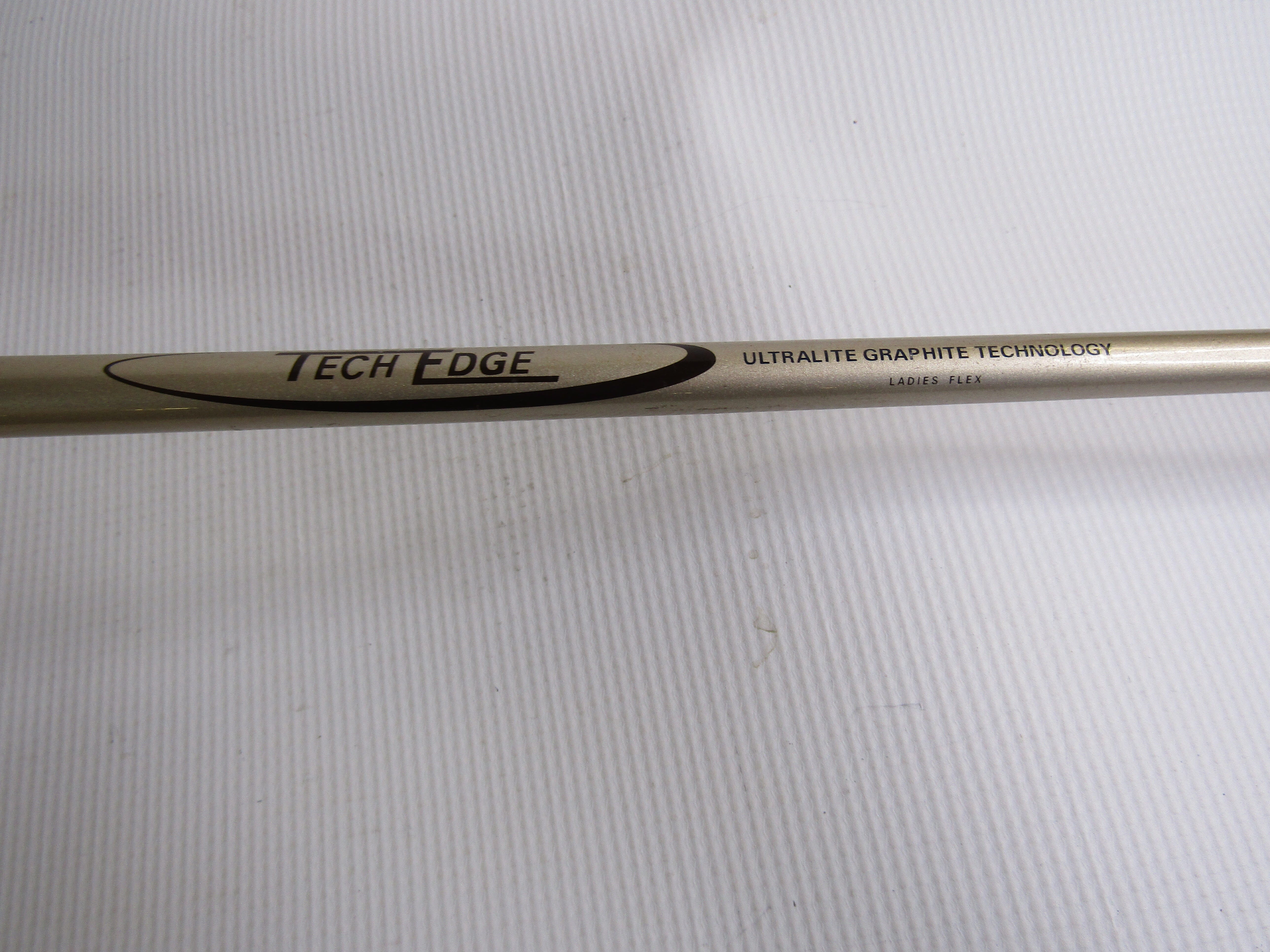 Tech Edge Copper Tungsten SW Ladies Flex Graphite Women's Right Pre-Owned Irons Golf Stuff