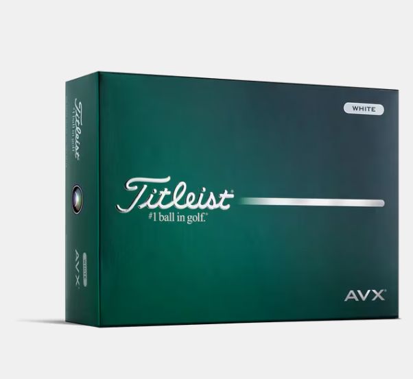 Titleist AVX 2026 Golf Balls Golf Balls Titleist Box/12 White