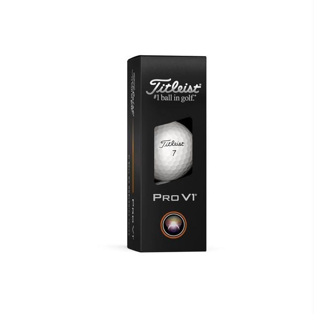 Titleist Pro V1 2025 Golf Balls Golf Balls Titleist Sleeve/3 High Numbers White