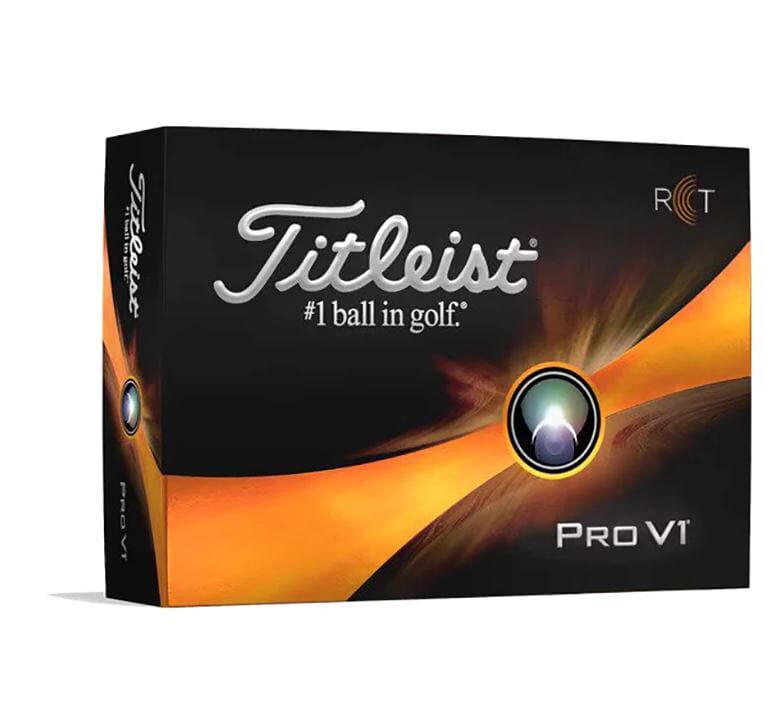Titleist Pro V1 RCT Golf Balls 2023 Golf Stuff - Save on New and Pre-Owned Golf Equipment Box/12 White 