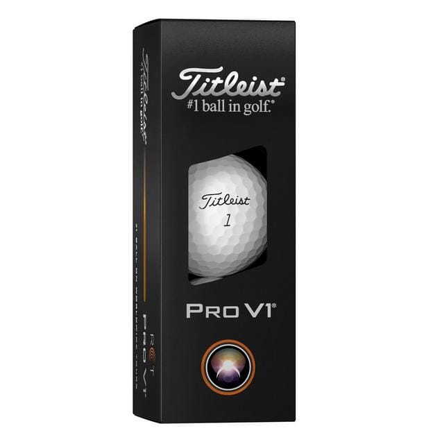 Titleist Pro V1 RCT Golf Balls 2025 Golf Balls Titleist Sleeve/3 White