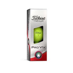 Titleist Pro V1x 2023 Golf Balls Golf Stuff - Save on New and Pre-Owned Golf Equipment Sleeve/3 Yellow 