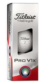 Titleist Pro V1x RCT Golf Balls 2023 Golf Stuff - Save on New and Pre-Owned Golf Equipment Sleeve/3 White 