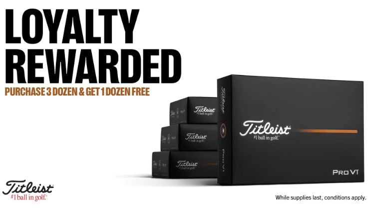 Titleist ProV1/V1x Buy 3 Get 1 Free Golf Balls Titleist