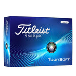 Titleist Tour Soft Golf Balls '24 Golf Stuff - Low Prices - Fast Shipping - Custom Clubs Box/12 White 