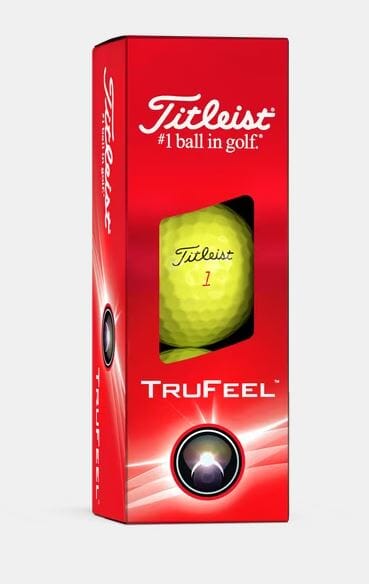 Titleist Trufeel 2024 Golf Balls Golf Stuff - Save on New and Pre-Owned Golf Equipment Sleeve/3 Yellow 