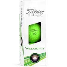 Titleist Velocity Golf Balls '24 Golf Stuff - Save on New and Pre-Owned Golf Equipment Matte Green Sleeve/3