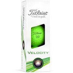 Titleist Velocity Golf Balls '24 Golf Stuff - Save on New and Pre-Owned Golf Equipment Matte Green Sleeve/3 