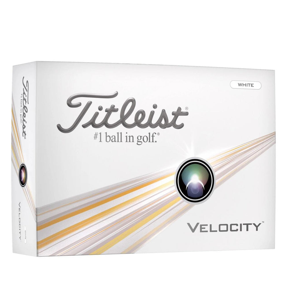 Titleist Velocity Golf Balls '24 Golf Stuff - Save on New and Pre-Owned Golf Equipment White Box/12 