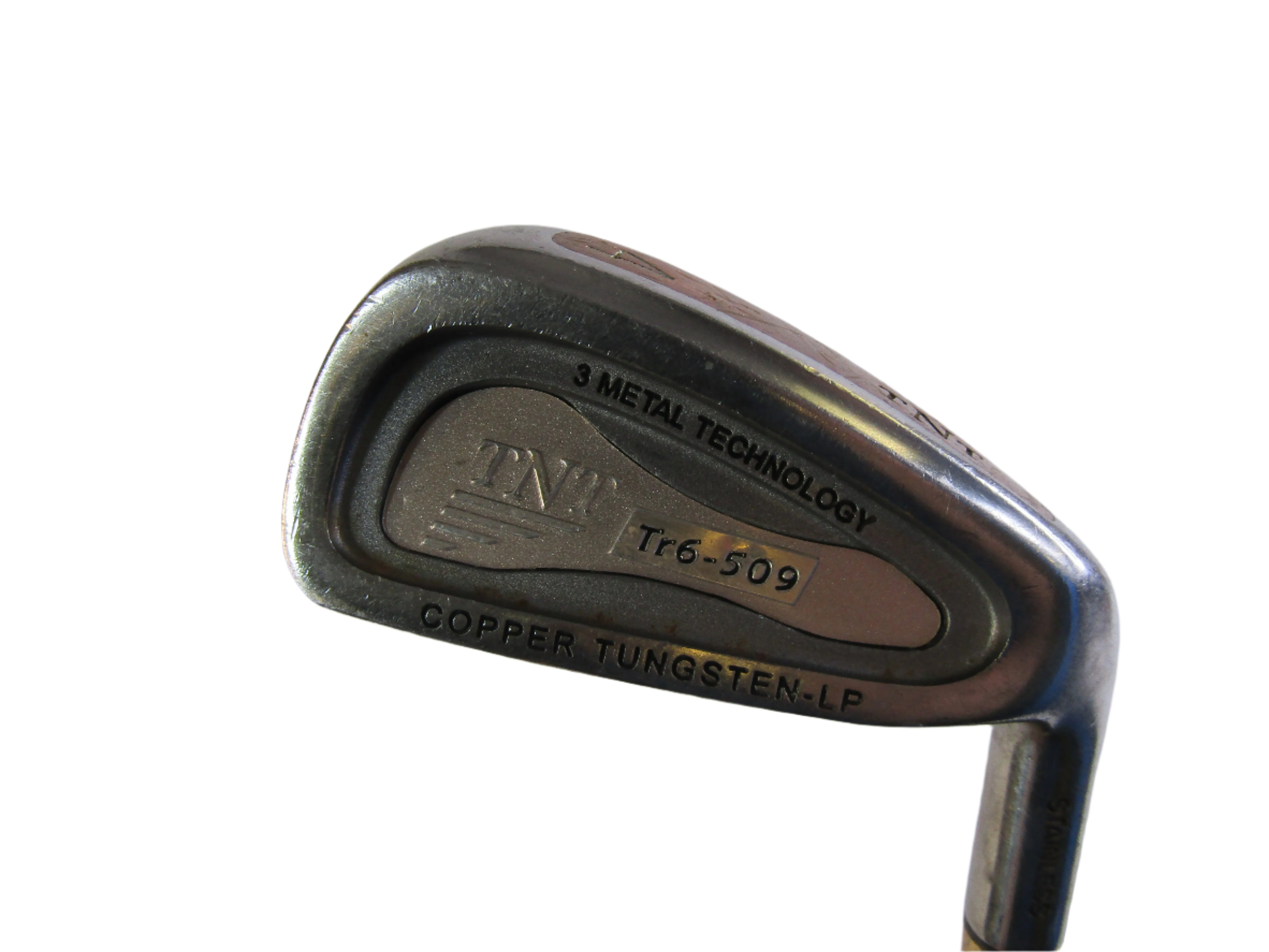 TNT Tr6-509 Copper Tungsten-LP #4 Iron Regular Steel Men's Right Pre-Owned Irons TNT