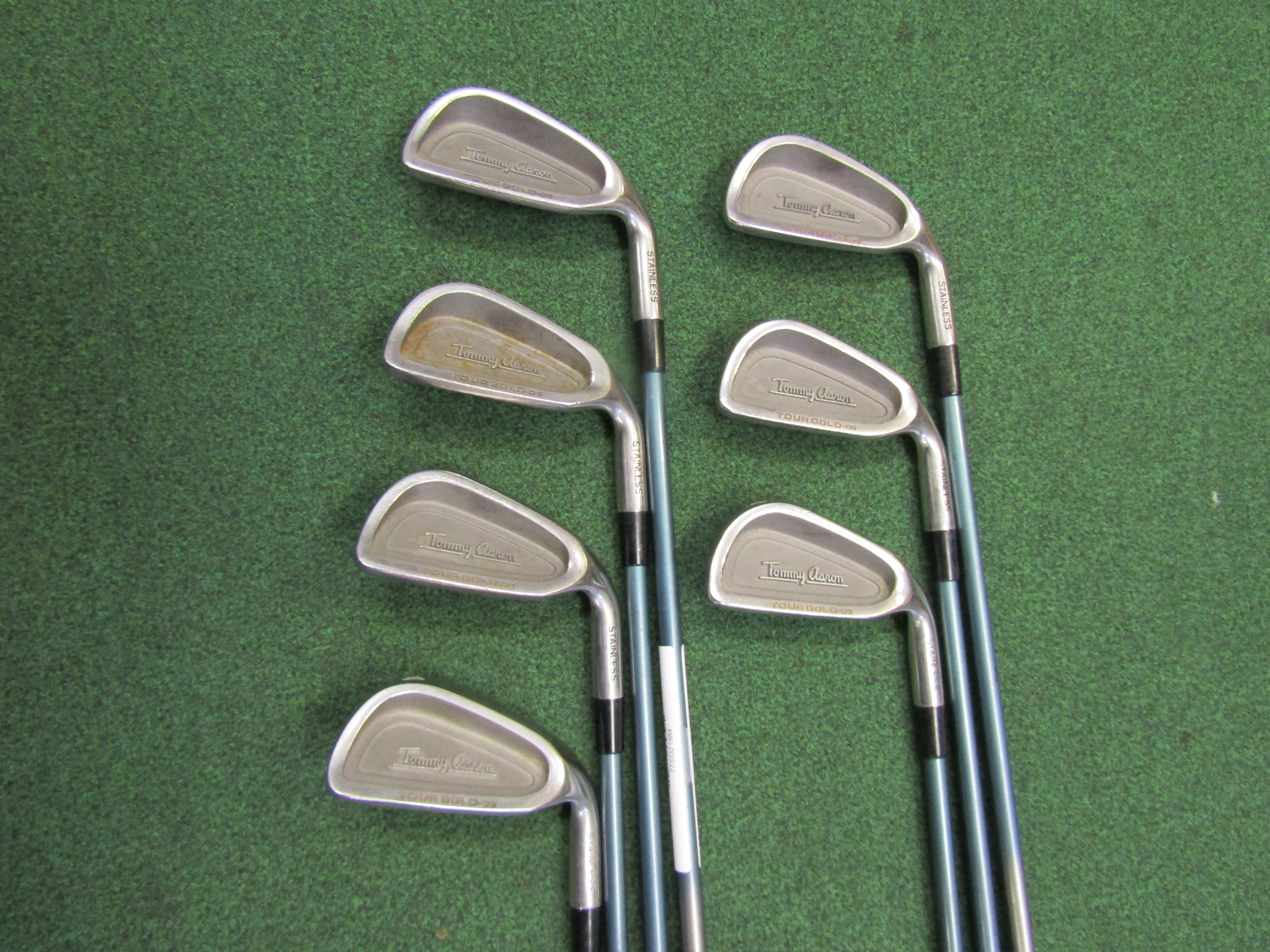 Tommy Aaron Tour Gold OS #4-PW 7pc. Iron Set Regular Graphite Men's Right Pre-Owned Iron Sets Tommy Aaron