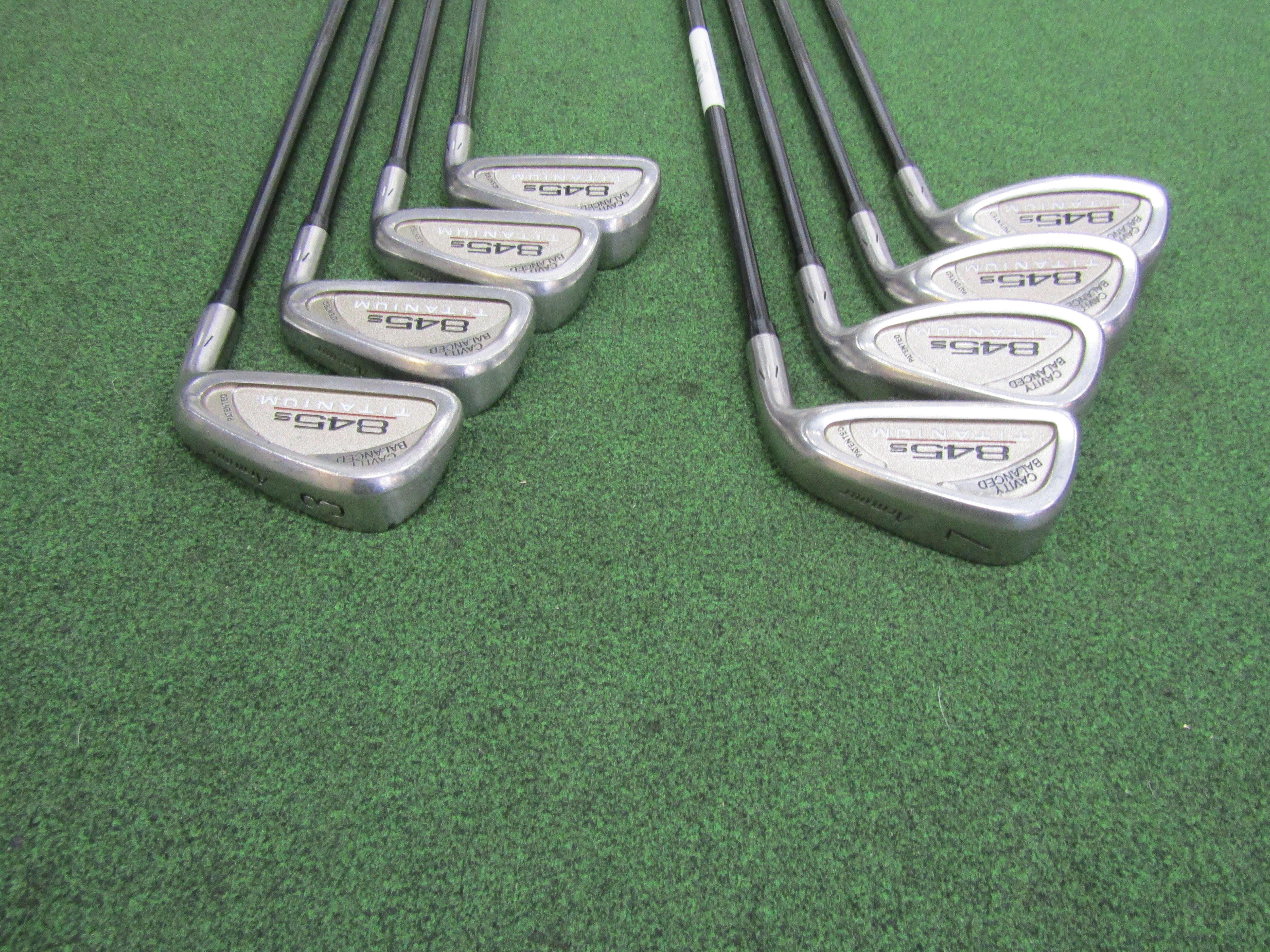 Tommy Armour Oversize 845s #3-PW Iron Set Stiff Flex Graphite Men's Right Pre-Owned Iron Sets Tommy Armour