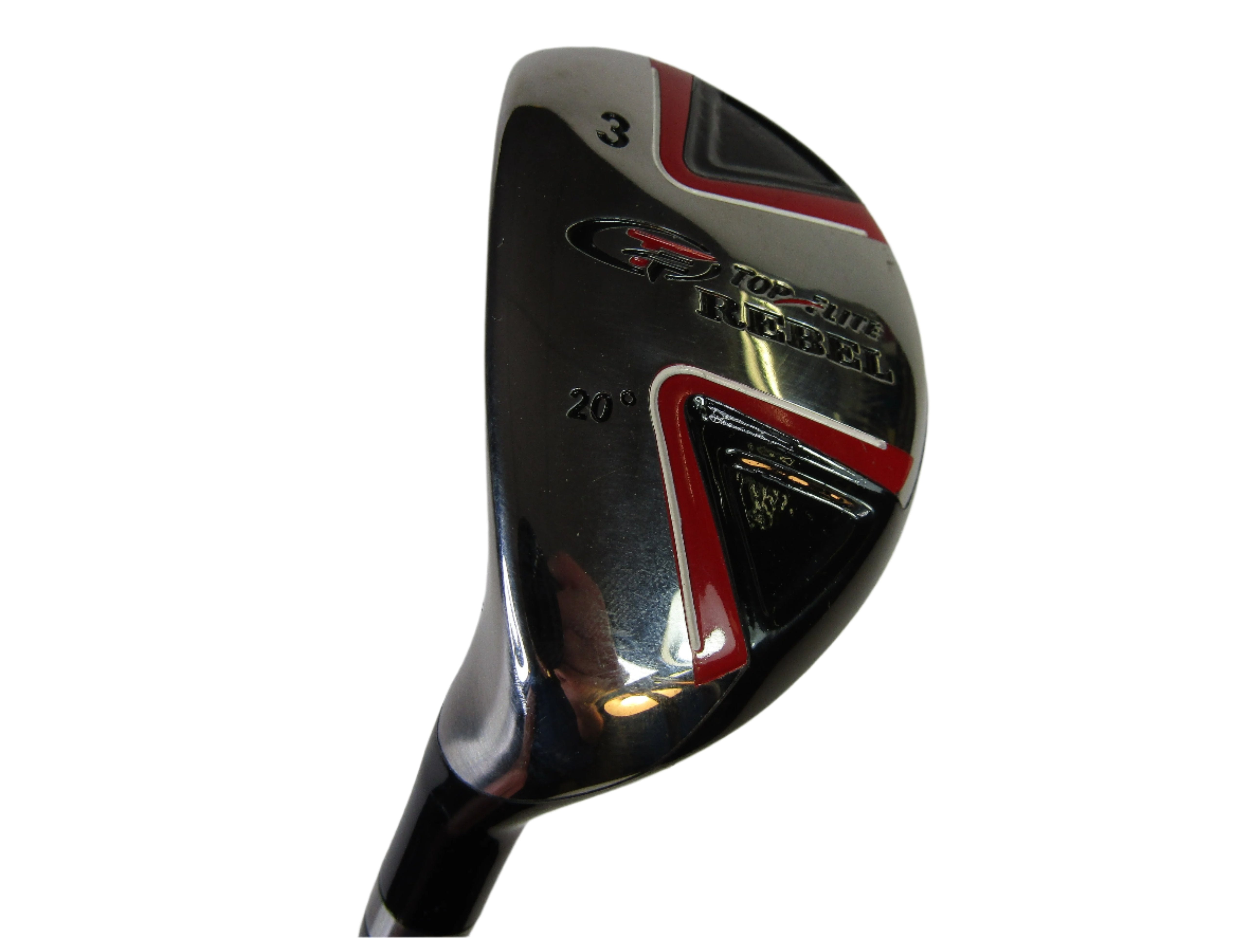 Top Flite Rebel #3 20° Hybrid Med. Firm Flex Graphite Shaft Men's Left Hand Hc Golf Trends