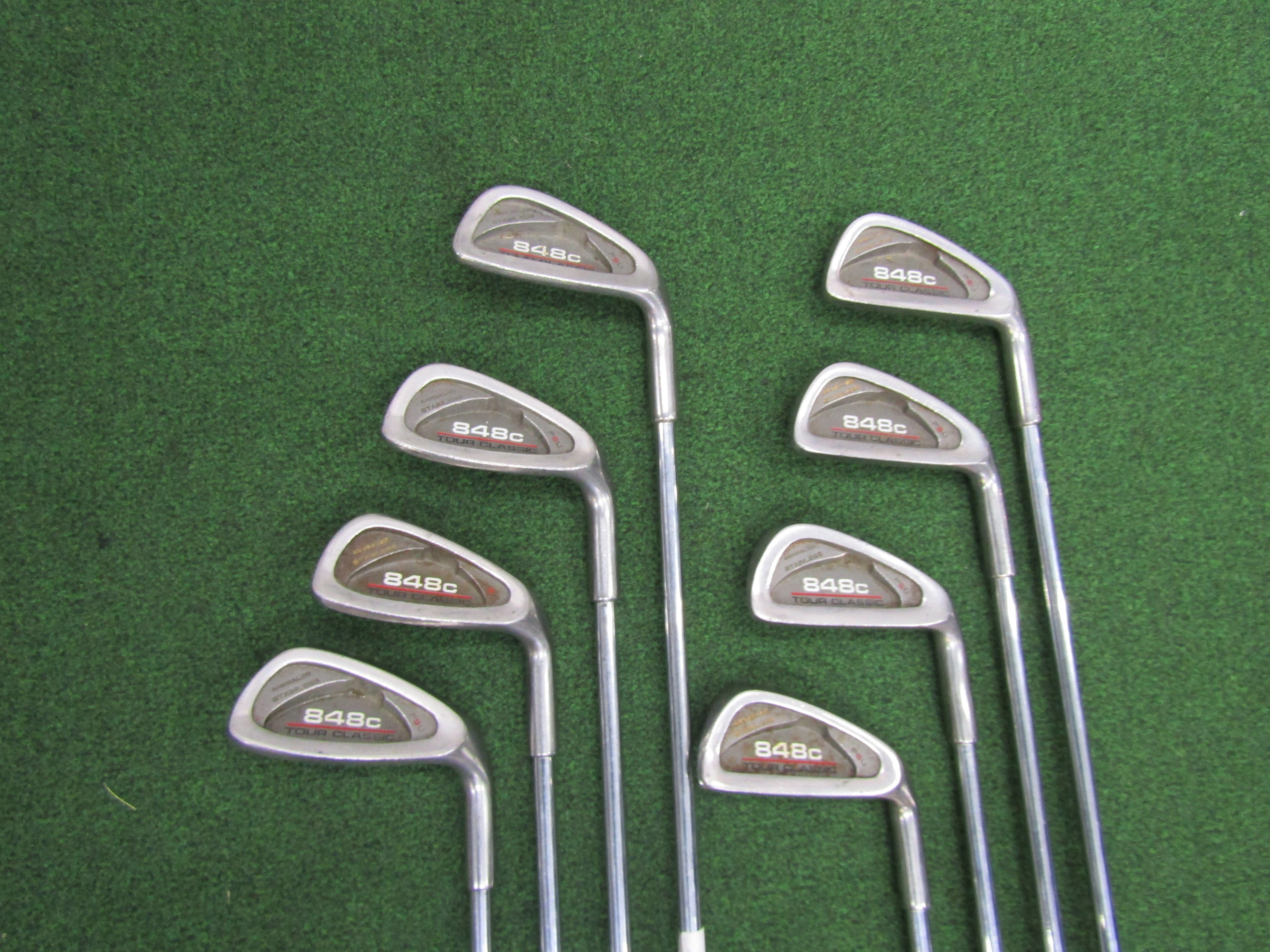 Tour Classic 848c Iron Set #3-PW Regular Flex Steel Men's RIght Pre-Owned Iron Sets Tour Classic