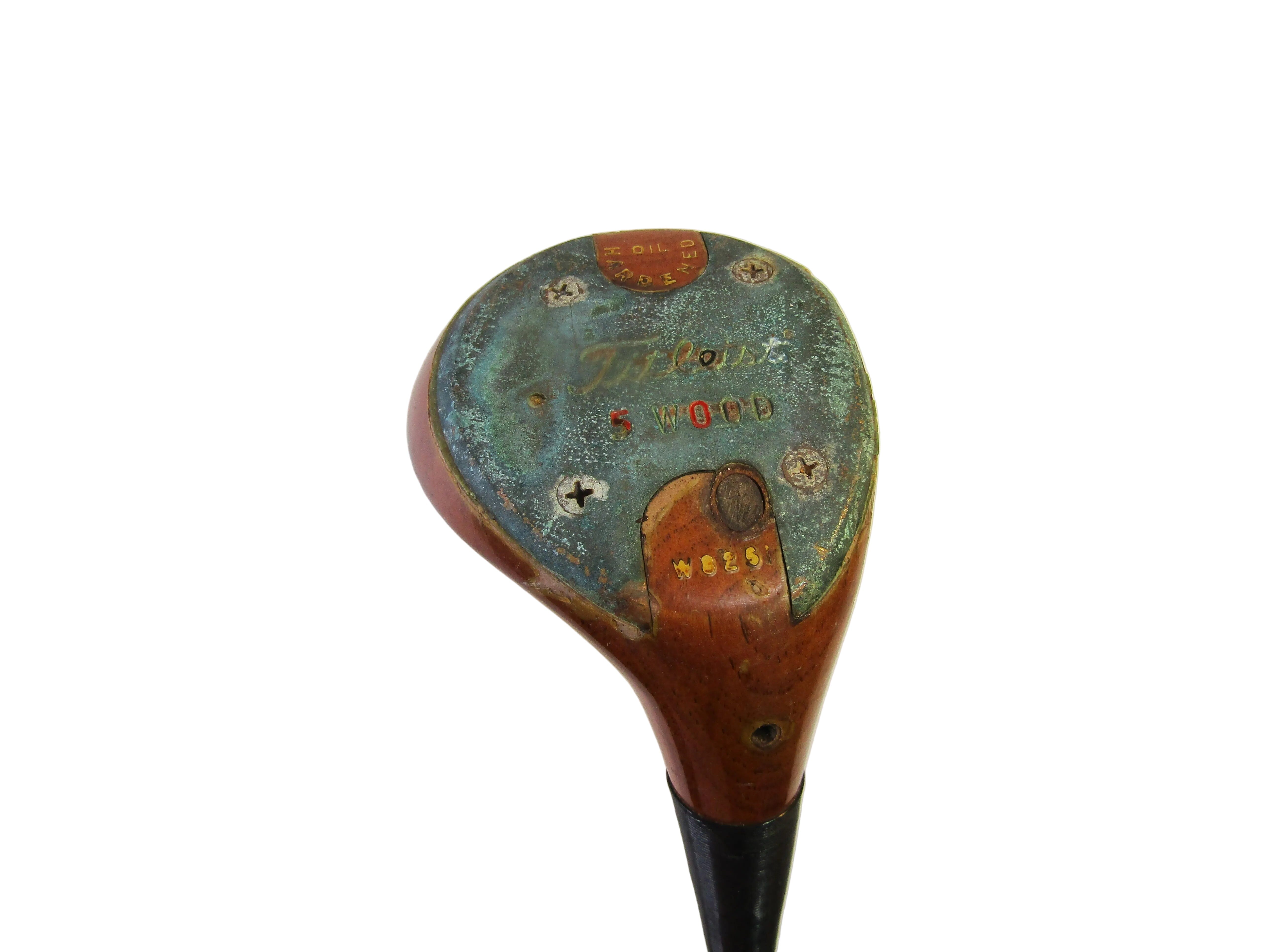 Vintage Titleist Persimmon #5 FW Stiff Flex Steel Men's Right Premium Vintage Golf Titleist