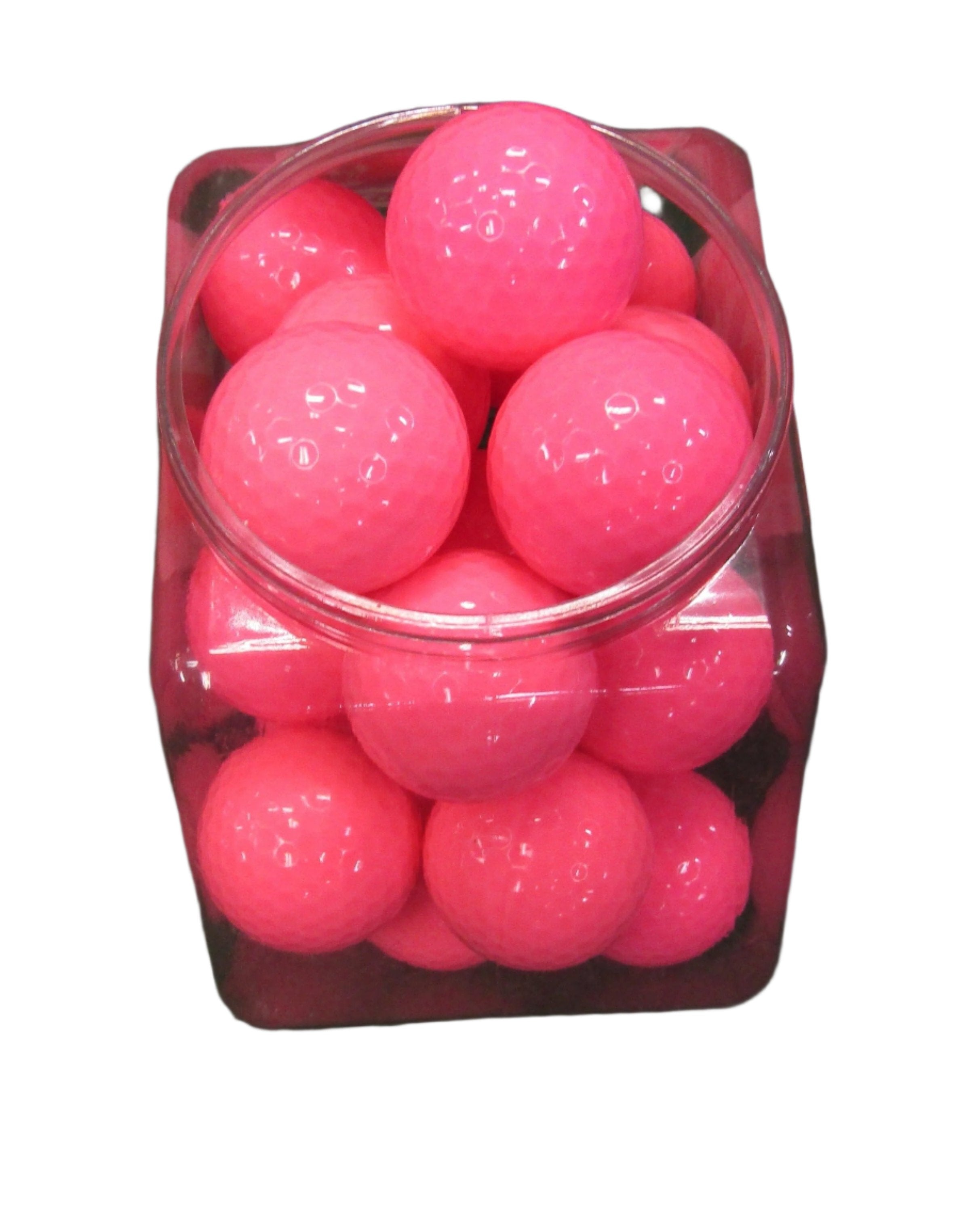 Volf Golf Bulk 2 Layer Coloured Practice Golf Balls VG10277 Golf Stuff - Save on New and Pre-Owned Golf Equipment Dk. Pink Singles