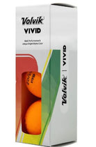 Volvik Vivid 2024 Golf Balls Golf Balls Volvik Orange Sleeve/3
