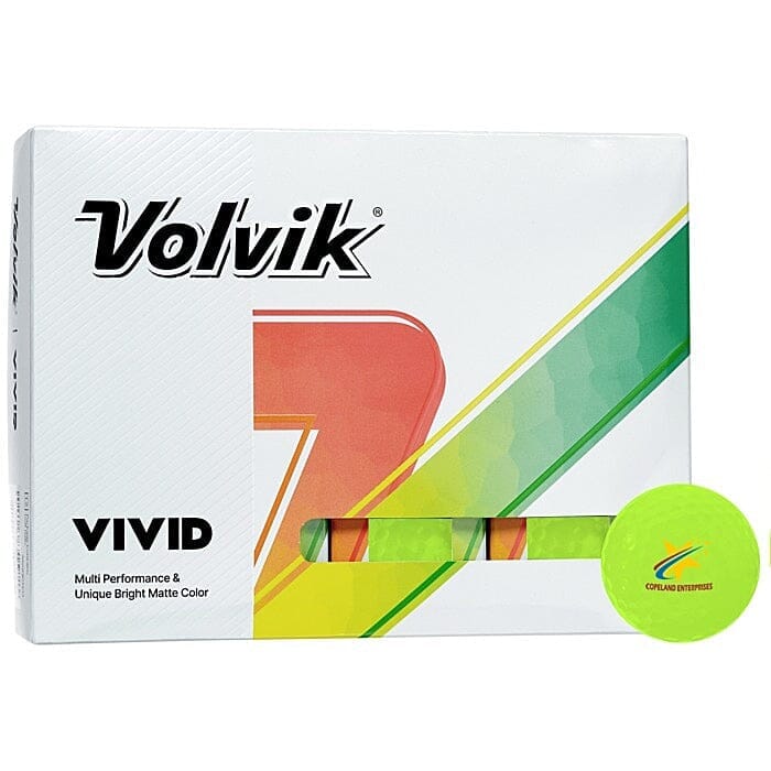 Volvik Vivid 2024 Golf Balls Volvik Green Box/12