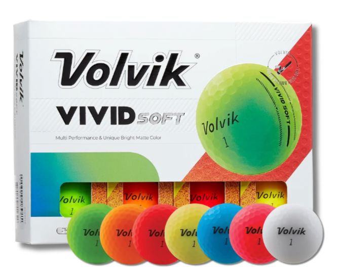 Volvik Vivid Soft Golf Balls Golf Balls Volvik