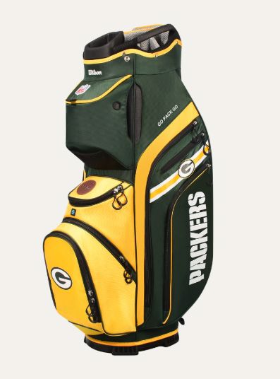 Wilson NFL Cart Bags 2024 Cart Bag Wilson Green Bay Packers