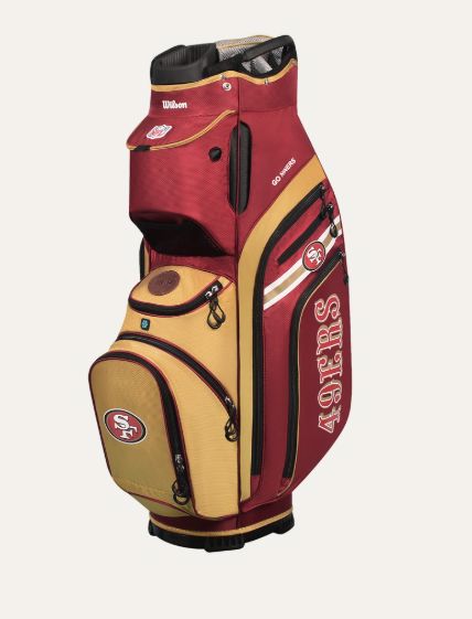 Wilson NFL Cart Bags 2024 Cart Bag Wilson San Francisco 49ers