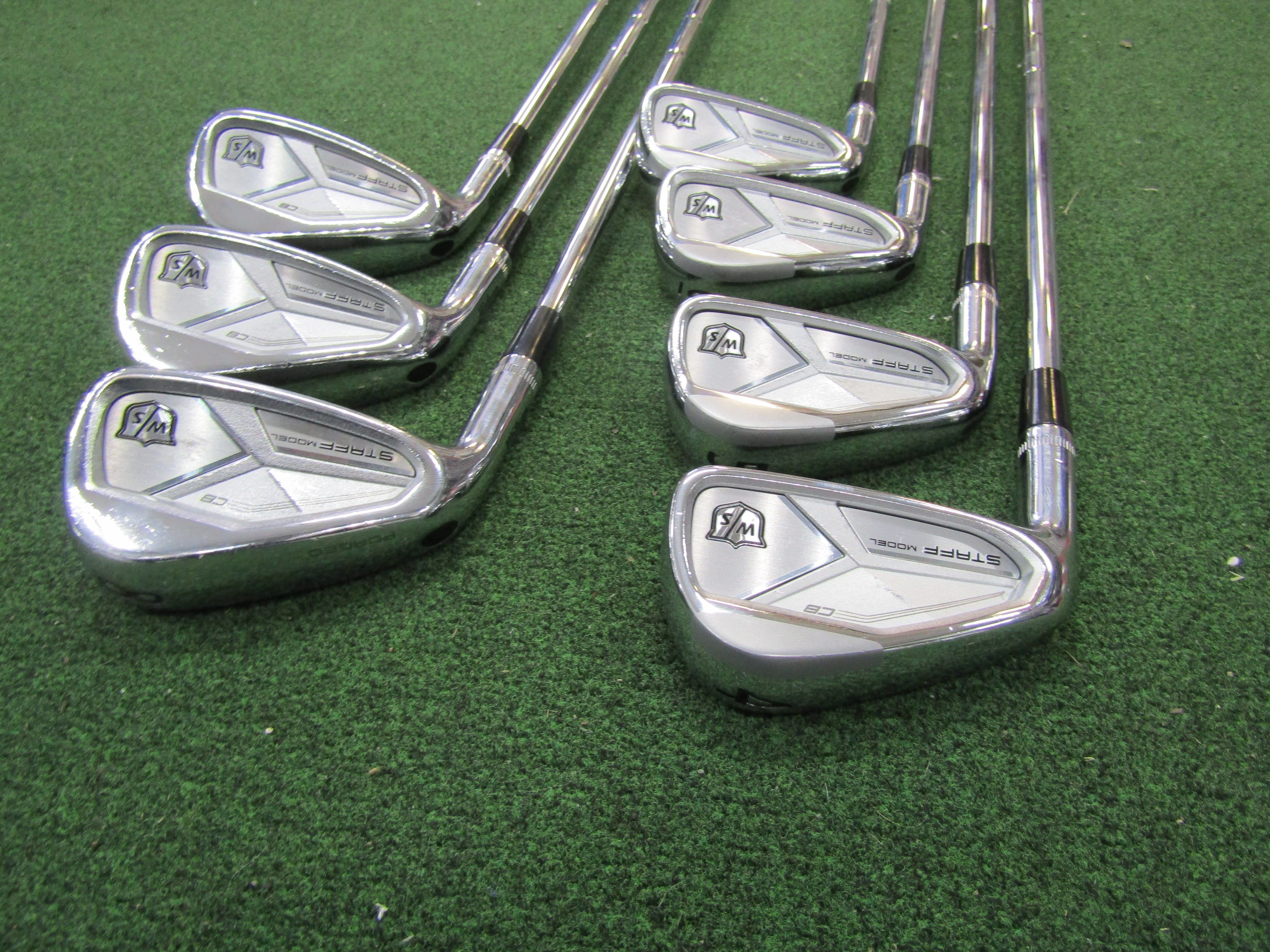 Wilson Staff Model CB Iron Set #4-PW Stiff Mens Left Pre-Owned Iron Sets Wilson Staff